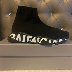 Balenciaga Graffiti Speed Sneakers
